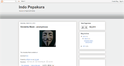 Desktop Screenshot of indo-pepakura.blogspot.com