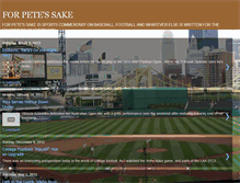 Tablet Screenshot of forpetessakeonline.blogspot.com