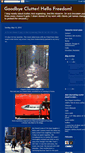 Mobile Screenshot of goodbyeclutterhellofreedom.blogspot.com