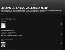 Tablet Screenshot of direaodefensivaviagemsemmedo.blogspot.com