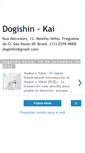 Mobile Screenshot of dogishin.blogspot.com