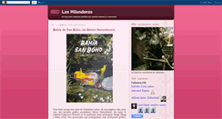 Desktop Screenshot of lashilanderas.blogspot.com