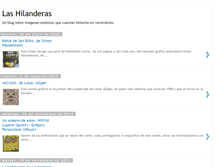 Tablet Screenshot of lashilanderas.blogspot.com