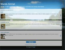 Tablet Screenshot of mundoanimalnanet.blogspot.com