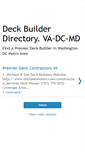 Mobile Screenshot of deckbuilderdirectory.blogspot.com