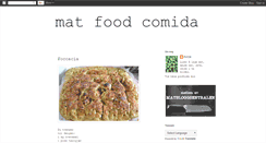Desktop Screenshot of matfoodcomida.blogspot.com