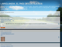 Tablet Screenshot of bloglibrolandia.blogspot.com