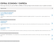 Tablet Screenshot of espiraleconomiayempresa.blogspot.com