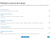 Tablet Screenshot of felicitari-sms-craciun.blogspot.com