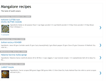 Tablet Screenshot of mangalorerecipes.blogspot.com
