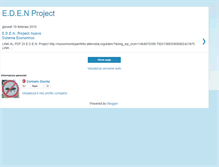 Tablet Screenshot of edenproject.blogspot.com