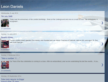 Tablet Screenshot of leondaniels.blogspot.com