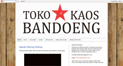 Desktop Screenshot of kaosaslibandung.blogspot.com