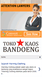 Mobile Screenshot of kaosaslibandung.blogspot.com