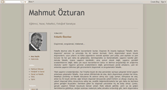 Desktop Screenshot of mahmutozturan.blogspot.com