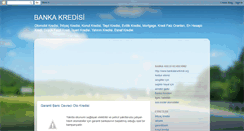 Desktop Screenshot of kredi-rehberi.blogspot.com