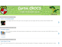 Tablet Screenshot of curtincrocs.blogspot.com