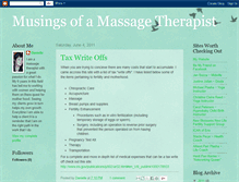 Tablet Screenshot of massagetherapistdanielle.blogspot.com