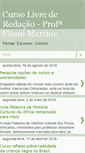 Mobile Screenshot of cursolivreredacao.blogspot.com