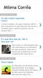 Mobile Screenshot of milenaacorrea.blogspot.com