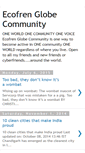 Mobile Screenshot of ecofrenglobecommunity.blogspot.com