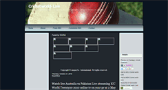 Desktop Screenshot of manik-crecketworld-t20.blogspot.com
