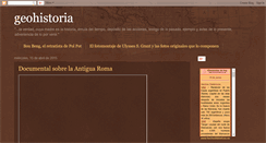 Desktop Screenshot of geohistoria-benjamin.blogspot.com