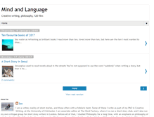 Tablet Screenshot of mindandlanguage.blogspot.com