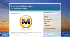 Desktop Screenshot of ilmanualedellinformatica.blogspot.com