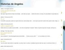 Tablet Screenshot of angeles-historiasdeangeles.blogspot.com