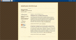 Desktop Screenshot of hispanonoticias.blogspot.com