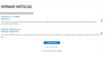 Tablet Screenshot of hispanonoticias.blogspot.com