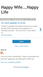 Mobile Screenshot of happywifehappylife.blogspot.com