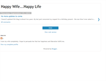 Tablet Screenshot of happywifehappylife.blogspot.com