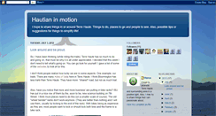 Desktop Screenshot of hautianinmotion.blogspot.com