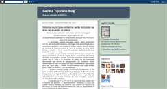 Desktop Screenshot of gazetatijucana.blogspot.com