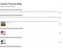Tablet Screenshot of gazetatijucana.blogspot.com