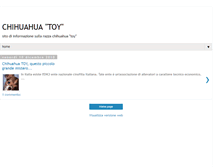 Tablet Screenshot of chihuahuatoy.blogspot.com