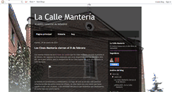 Desktop Screenshot of calle-manteria.blogspot.com