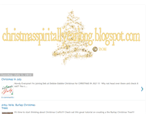 Tablet Screenshot of christmasspiritallyearlong.blogspot.com