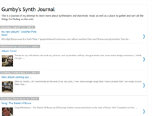 Tablet Screenshot of gumbysynth.blogspot.com