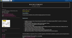 Desktop Screenshot of fmrecruitment.blogspot.com