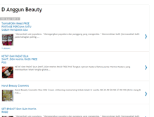Tablet Screenshot of danggunbeauty.blogspot.com