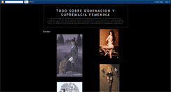 Desktop Screenshot of gobiernodemujeres.blogspot.com