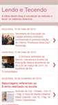 Mobile Screenshot of lendoetecendo.blogspot.com