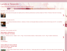 Tablet Screenshot of lendoetecendo.blogspot.com