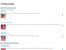 Tablet Screenshot of mytutulicious.blogspot.com