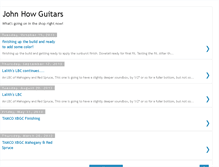 Tablet Screenshot of johnhowguitars.blogspot.com