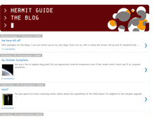 Tablet Screenshot of hermitguide.blogspot.com