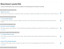 Tablet Screenshot of louisvilledowntown.blogspot.com